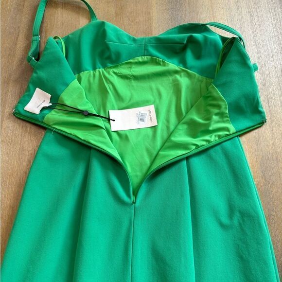 Cinq A Sept Sheath Sleeveless Midi Dress Kelly Green‎ Size 2 - Picture 5 of 11